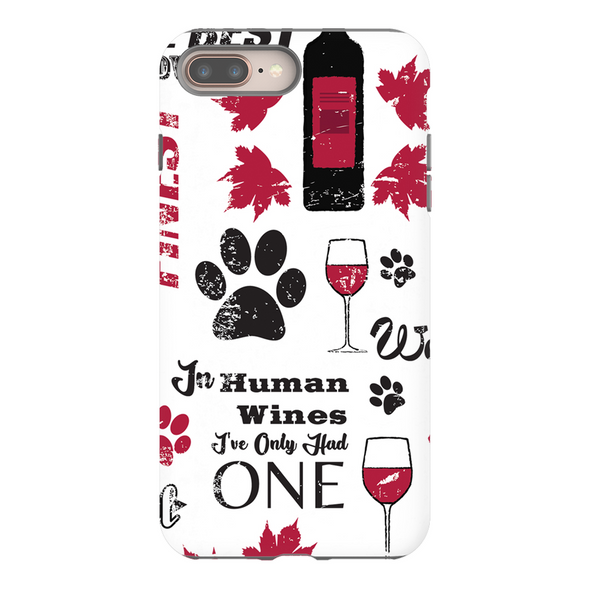 wags and wine cell phone case
