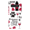wags and wine cell phone case