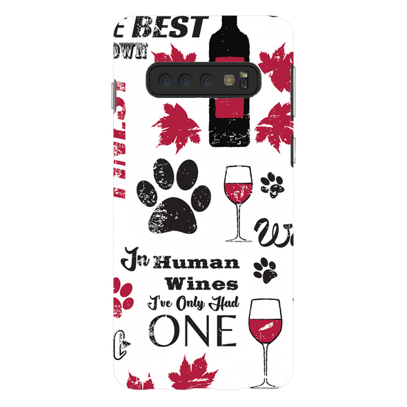 wags and wine cell phone case