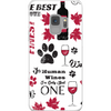 wags and wine cell phone case