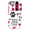 wags and wine cell phone case