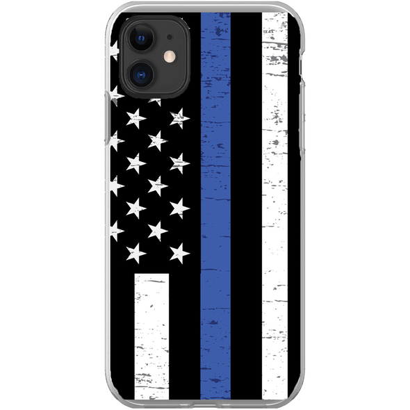 Thin Blue Line Phone Cases Pup Scruffs Thin Blue Line Phone Cases Pup Scruffs