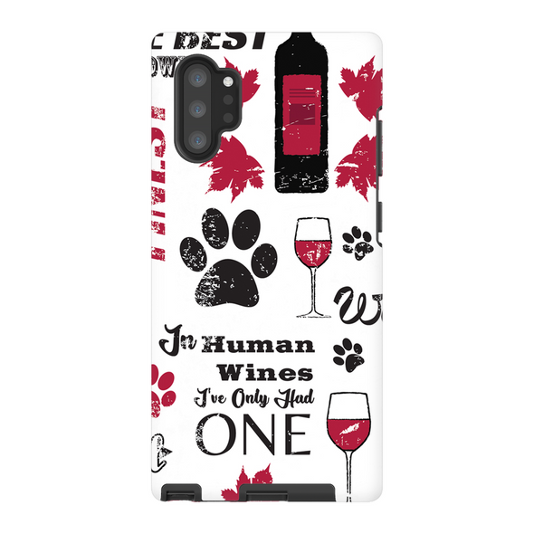 wags and wine cell phone case