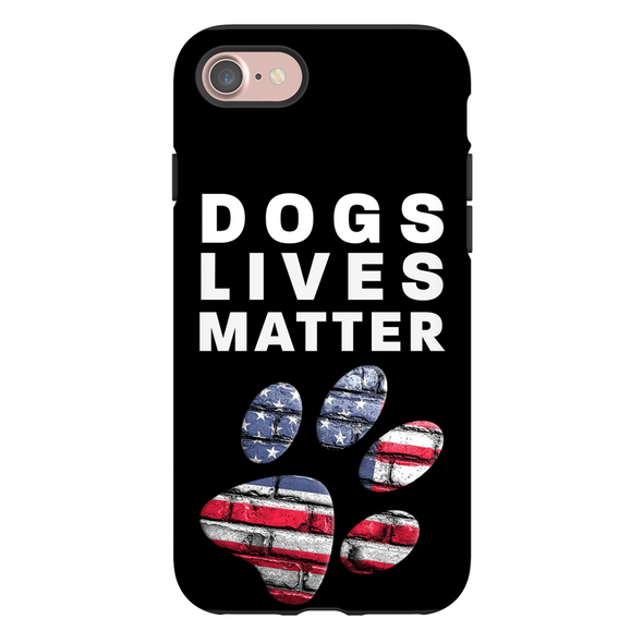 dogs lives matter cell phone case