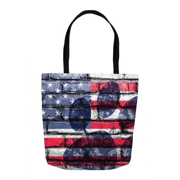 american flag tote