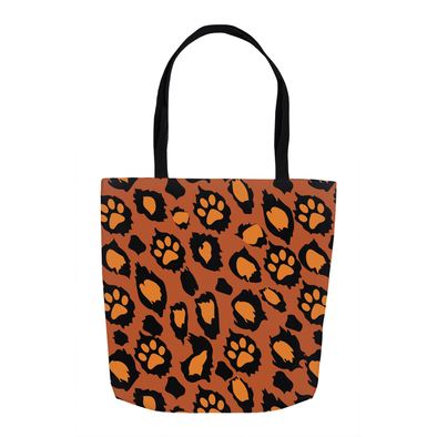 leopard skin tote
