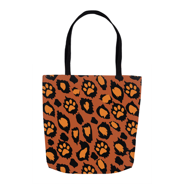 leopard skin tote