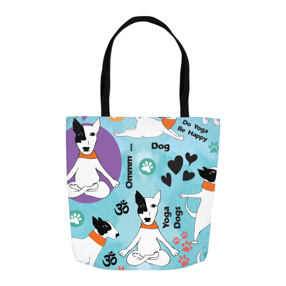yoga dog tote