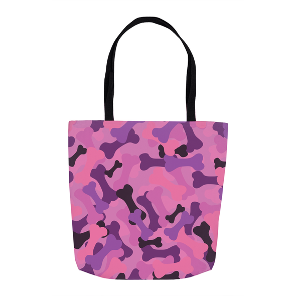 pink camo tote