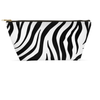 zebra print makeup bag
