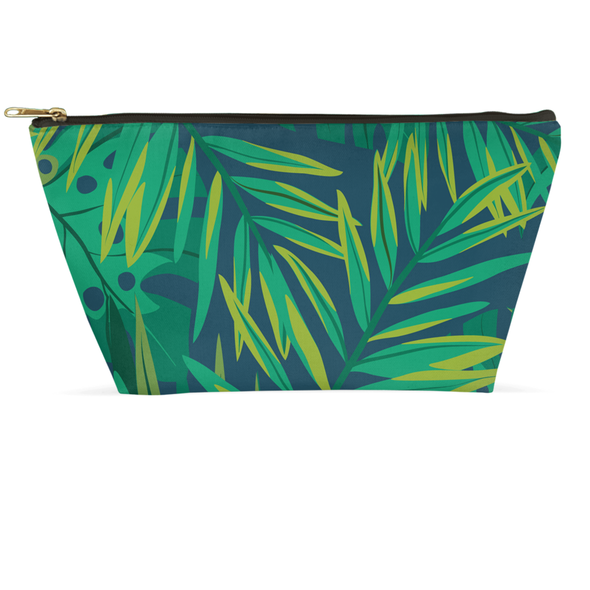 tropical makeup bag