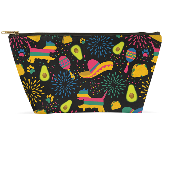 taco lover makeup bag