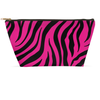 pink zebra makeup bag