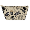 coffee lover makeup bag