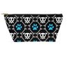 skull and bones makeup bag