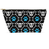 skull and bones makeup bag