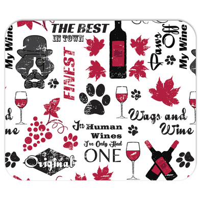 wine lover mousepad