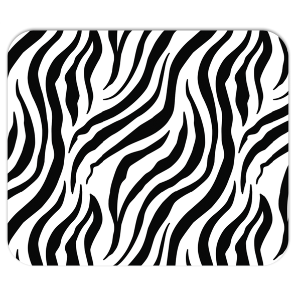 zebra print mousepad