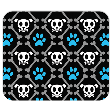 skull and bones mousepad