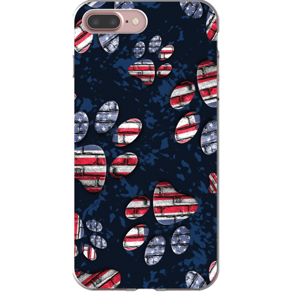 patriotic american flag cell phone case
