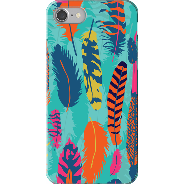 feathers cell phone case
