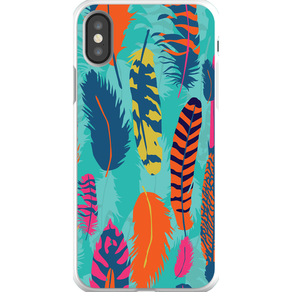 feathers cell phone case