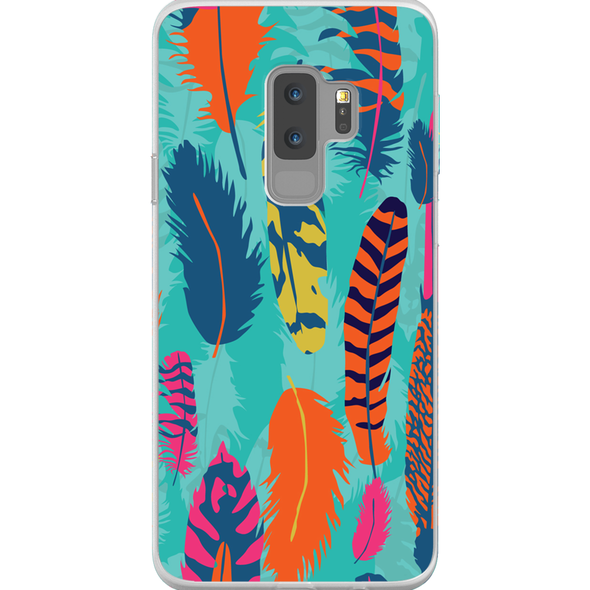 feathers cell phone case