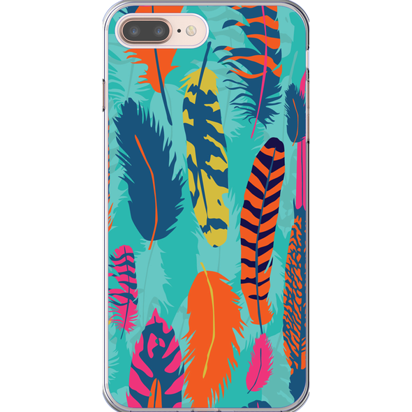 feathers cell phone case