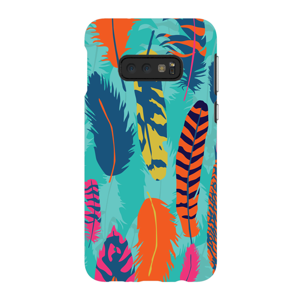 feathers cell phone case