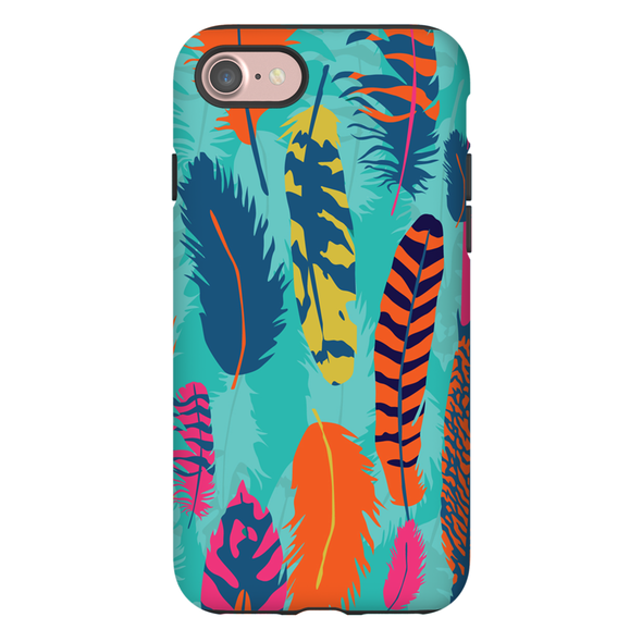 feathers cell phone case