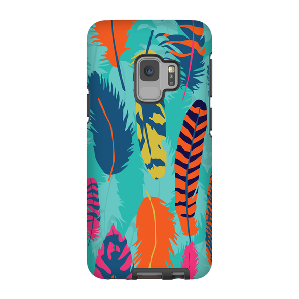 feathers cell phone case