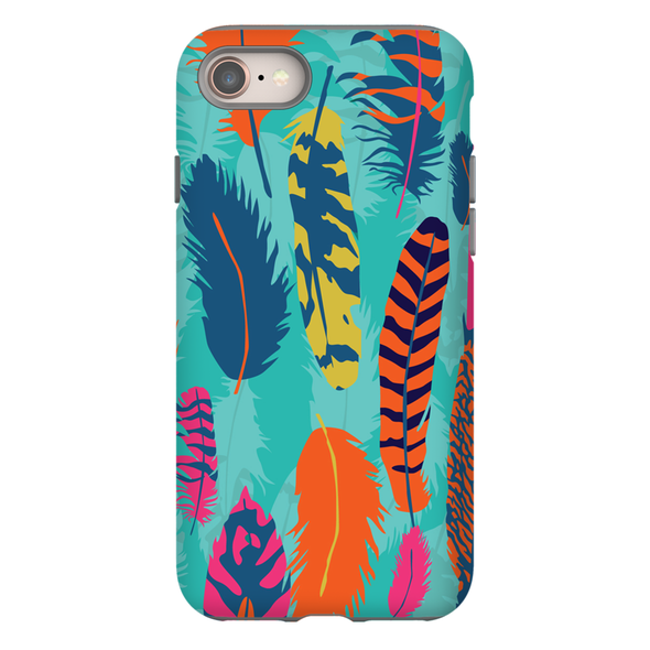 feathers cell phone case