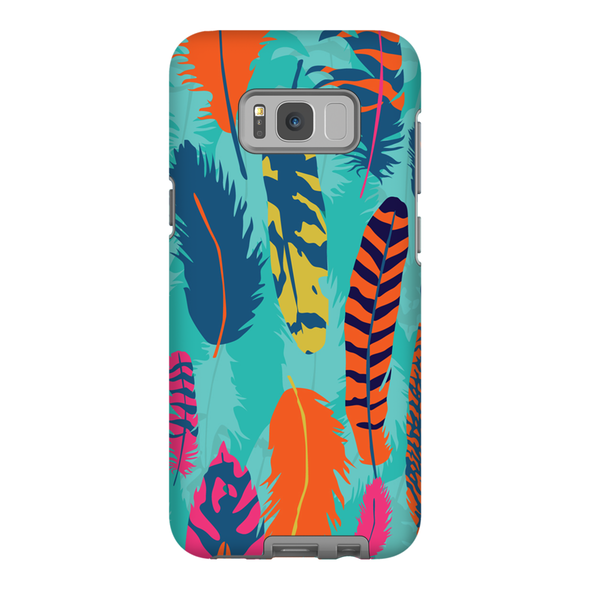feathers cell phone case