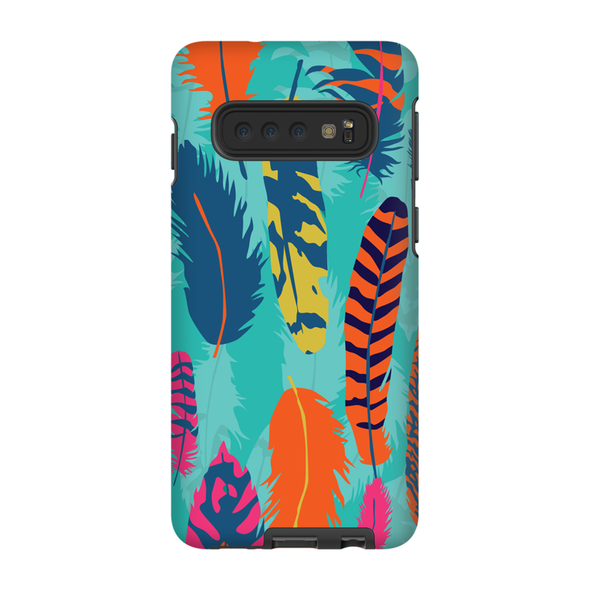 feathers cell phone case