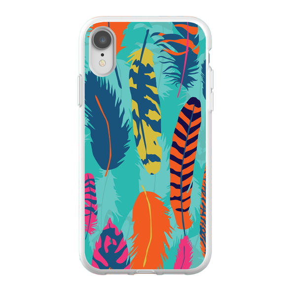 feathers cell phone case