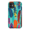 feathers cell phone case