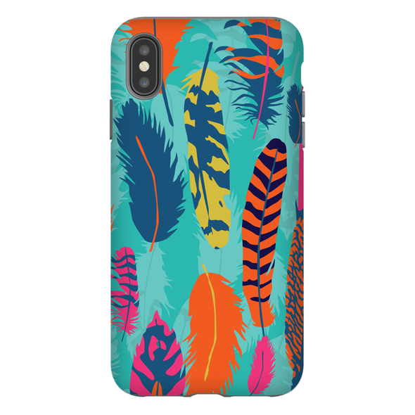 feathers cell phone case