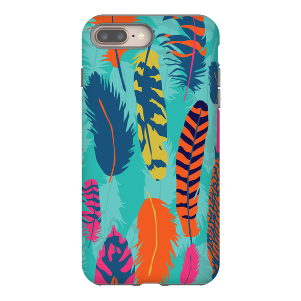 feathers cell phone case