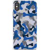 blue camo cell phone case