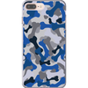 blue camo cell phone case