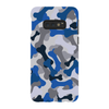 blue camo cell phone case