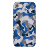 blue camo cell phone case