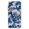 blue camo cell phone case