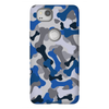 blue camo cell phone case