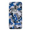 blue camo cell phone case