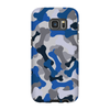 blue camo cell phone case