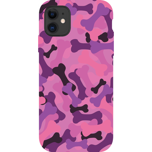 Bone Camo Pink Phone Cases Pup Scruffs Bone Camo Pink Phone Cases Pup Scruffs