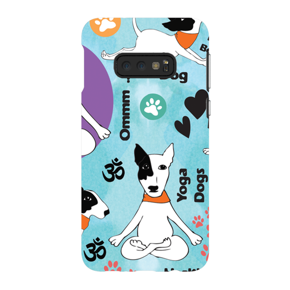 yoga dog cell phone case