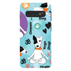 yoga dog cell phone case