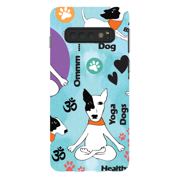 yoga dog cell phone case